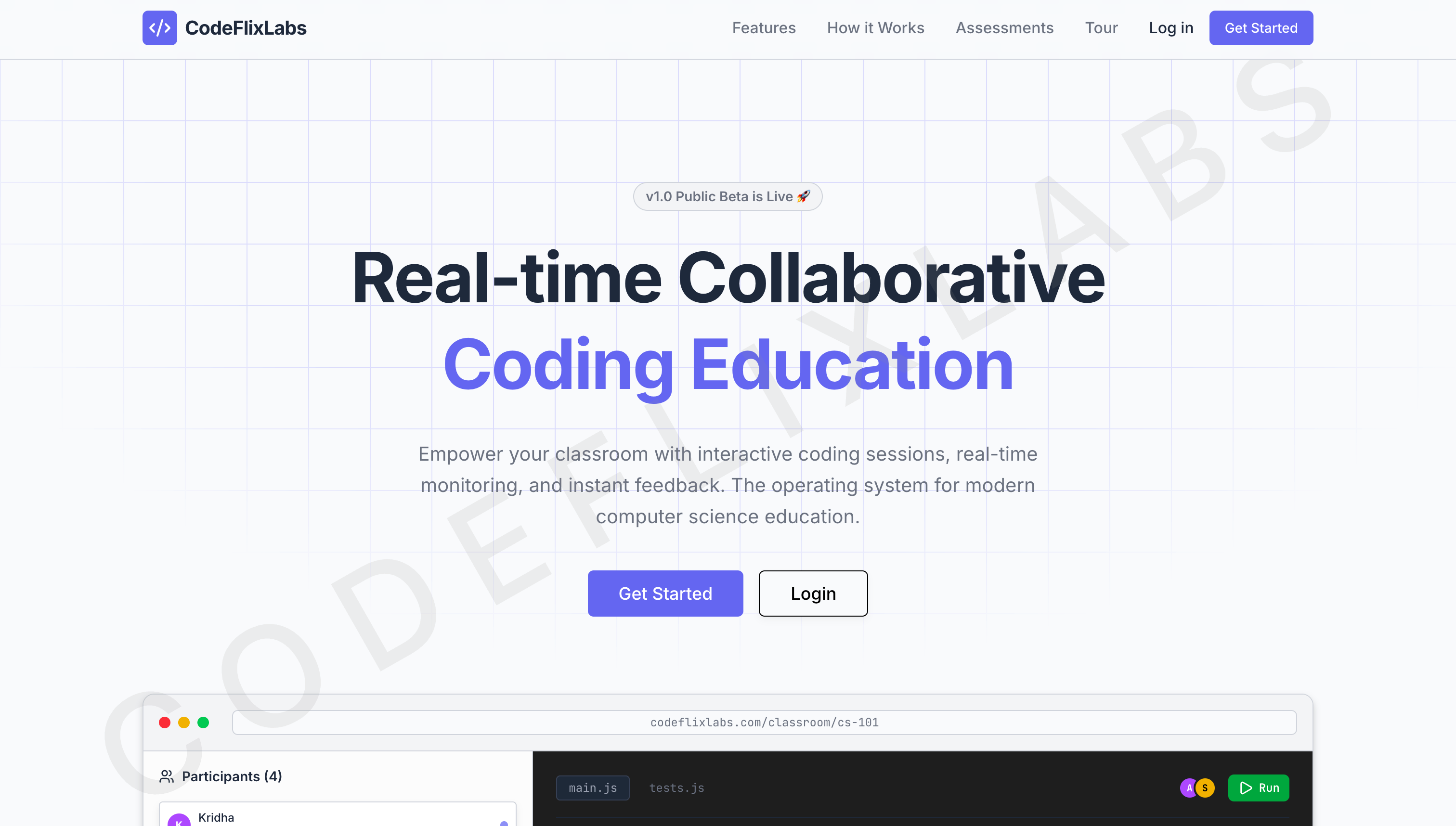 CodeFlixLabs Platform — project screenshot by Kunal Bhatia